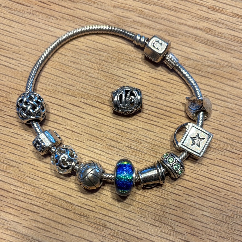 Pandora type bracelet